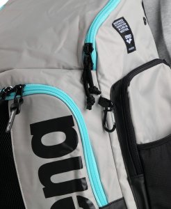 Arena Plecak Sportowy + Worek Arena Spiky III Silver/Black 45L 8