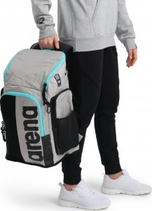 Arena Plecak Sportowy + Worek Arena Spiky III Silver/Black 45L 10