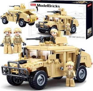 tomdorix Klocki Jeep HAMER Hummer H2 Wojsko Armia komp. LEGO 1