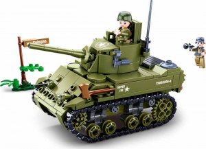 tomdorix Klocki Czołg Amerykański M5A1 Stuart Armia Wojsko komp. LEGO 2
