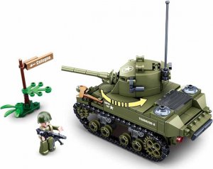 tomdorix Klocki Czołg Amerykański M5A1 Stuart Armia Wojsko komp. LEGO 3