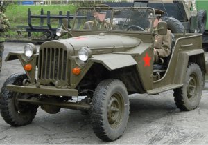 Klocki Wojsko GAZ-67 Gazik Czapajew Auto Terenowe 112 el kom.LEGO 2