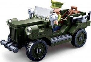 Klocki Wojsko GAZ-67 Gazik Czapajew Auto Terenowe 112 el kom.LEGO 4