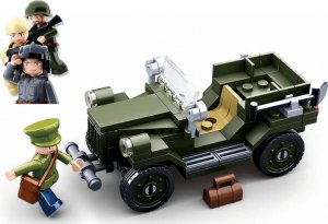 Klocki Wojsko GAZ-67 Gazik Czapajew Auto Terenowe 112 el kom.LEGO 6