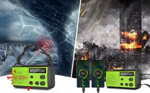 Radio Feegar Feegar OZE 3 Radio FM/AM Solar Powerbank 8000mAh Latarka SOS 11