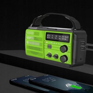 Radio Feegar Feegar OZE 3 Radio FM/AM Solar Powerbank 8000mAh Latarka SOS 3