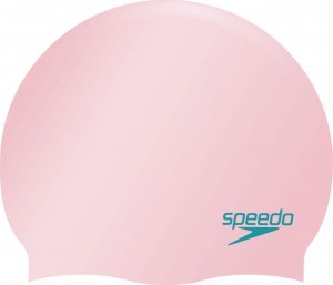 Speedo Czepek Pływacki Dziecięcy Speedo Plain Moud Light Pink 1