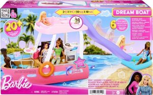 Lalka Barbie Mattel Wymarzona łódka DreamBoat Zestaw HJV37 3