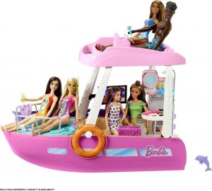 Lalka Barbie Mattel Wymarzona łódka DreamBoat Zestaw HJV37 4