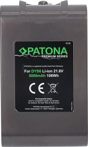Patona Bateria Patona Premium do Dyson V6 DC56 DC58 DC59 DC61 DC62 DC72 DC74 SV03 SV04 SV05 SV06 SV07 SV08 5