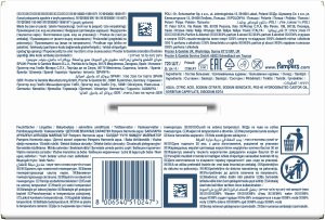 Pampers Chusteczki nawilżane Harmonie Aqua 15x48 szt. [Plastic Free] 7