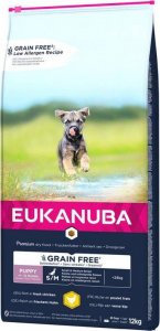 EUKANUBA EUKANUBA Puppy small/medium Grain Free kurczak pies 12KG 1