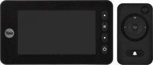 Yale Elektroniczny wizjer drzwiowy Yale 5800 czarny 1