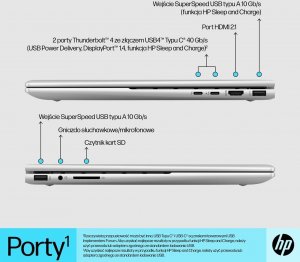 Laptop HP HP Envy 15 X360 i7-1255U 15,6"WQHD 120Hz 300nits IPS 16GB DDR4 SSD1TB GeForce RTX 2050_4 Win11 Black 14