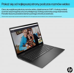 Laptop HP HP Envy 15 X360 i7-1255U 15,6"WQHD 120Hz 300nits IPS 16GB DDR4 SSD1TB GeForce RTX 2050_4 Win11 Black 9