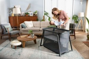 KinderKraft Kinderkraft łóżeczko turystyczne SOFI PLUS GREY 9