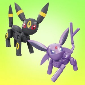 Mattel Mega Bloks Pokemon Umbreon I Espeon Hgc21 12