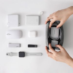 Ugreen Etui na akcesoria UGREEN szare 3