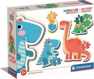 Clementoni Układanka Moje Pierwsze Puzzle Dinozaury 1