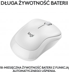 Mysz Logitech M240 Silent biała (910-007120) 4