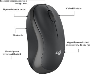 Mysz Logitech M240 Silent czarna (910-007119) 7