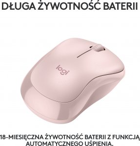 Mysz Logitech M240 Silent różowa (910-007121) 4