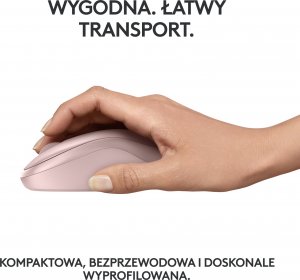 Mysz Logitech M240 Silent różowa (910-007121) 5