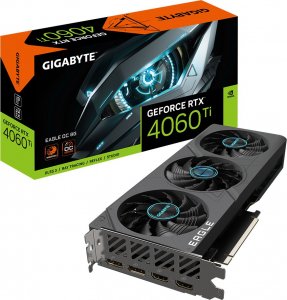 Karta graficzna Gigabyte GeForce RTX 4060 Ti Eagle OC 8GB GDDR6 (GV-N406TEAGLE OC-8GD) 1