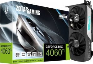 Karta graficzna Zotac Gaming GeForce RTX 4060 Ti Twin Edge 8GB GDDR6 (ZT-D40610E-10M) 1