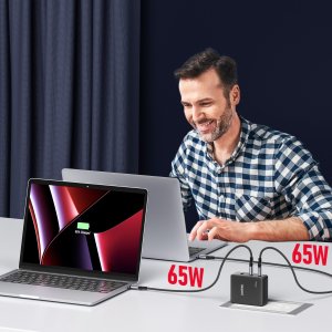 Ładowarka Unitek GaN 3 porty 140W (P1115A) 6