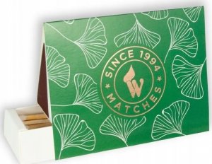 Wołoszyn Zapałki "Namiot" T-100 - MOTYW Kwiatów zielony 2