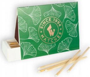 Wołoszyn Zapałki "Namiot" T-100 - MOTYW Kwiatów zielony 3