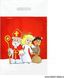 MFP paper torebka na prezent Św. Mikołaj  L wzór 19 29x46x8 5252560 1