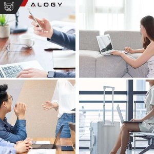 Alogy Alogy Etui na telefon Camshield Stand Ring z osłonką na aparat do Apple iPhone 13 6