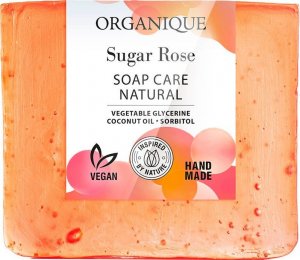 Organique ORGANIQUE Mydło naturalnie pielęgnujące Sugar Rose 100g 1