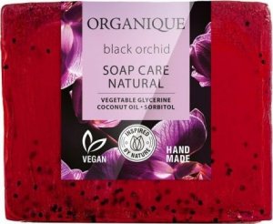 Organique ORGANIQUE Mydło naturalnie pielęgnujące Black Orchid 100g 1