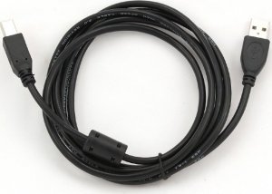 Kabel USB Cablexpert USB-A - USB-B 1.5 m Czarny (CCFB-USB2-AMBM-1.5M) 2