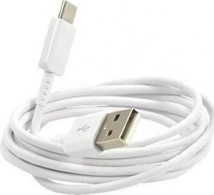 Kabel USB Vega USB-A - USB-C 1 m Biały (5902012964422) 2