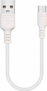 Kabel USB Vega USB-A - microUSB 0.3 m Biały (32026) 2
