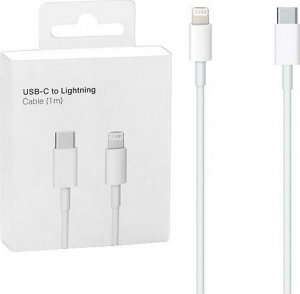 Kabel USB Vega USB-C - Lightning 1 m Biały (31351) 1