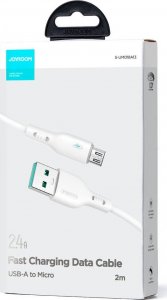 Kabel USB Joyroom USB-A - microUSB 2 m Biały (JYR725) 7