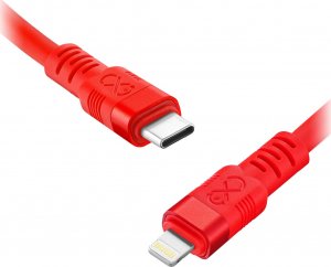 Kabel USB Orno USB-C - Lightning 2 m Czerwony (CABEXCWHPUCUL2.0MIX) 1