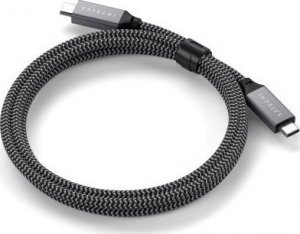 Kabel USB Satechi USB-C - USB-C 0.8 m Czarny (ST-U4C80M) 1