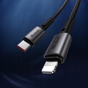 Kabel USB Mcdodo USB-C - Lightning 1.2 m Czarny (CA-2850) 6