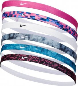 Nike Opaski do włosów Nike Printed Headbands 6 szt.N.000.2545.611 1