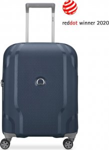 Delsey Delsey Clavel Slim mała kabinowa walizka na kółkach poszerzana 55cm niebieska 1