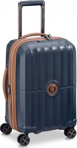 Delsey Delsey ST Tropez mała granatowa kabinowa walizka na kółkach 55 cm poszerzana 1