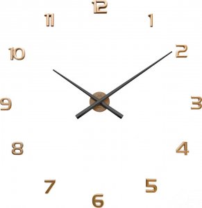 JVD Zegar ścienny JVD HT465.3 naklejany na ścianę, szybę...różowe złoto mat 1