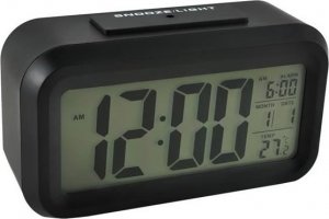 ER4 ZEGAR BUDZIK CYFROWY DUŻY WYŚWIETLACZ LED 12/24H 1