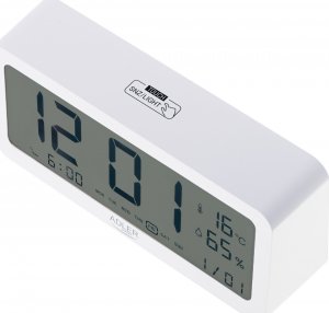 Adler AD 1195w Budzik na baterie - biały 4